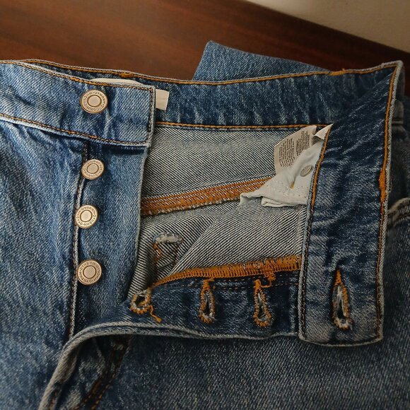 Dynamite Denim Rosie Jeans Size 26 Ultra High Rise Button Fly Slim Leg - Picture 7 of 10